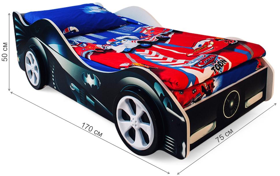 Кровать-машина Бэтмобиль