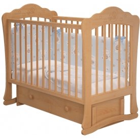 Кроватка Амалия 3 с маятником ящиком