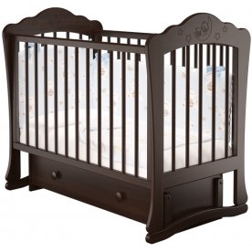 Кроватка Амалия 3 с маятником ящиком