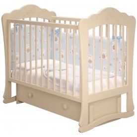 Кроватка Амалия 3 с маятником ящиком