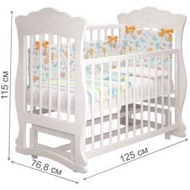 Кроватка Елена 2 с маятником