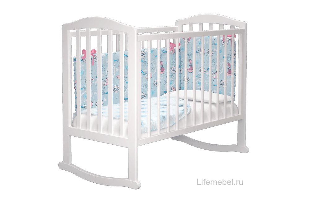 Кроватка Пикколо белый