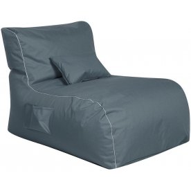 Пуф серый оксфорд