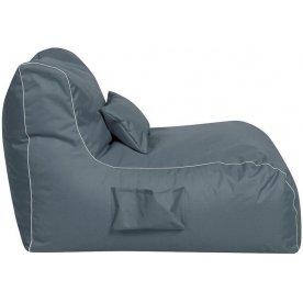 Пуф серый оксфорд