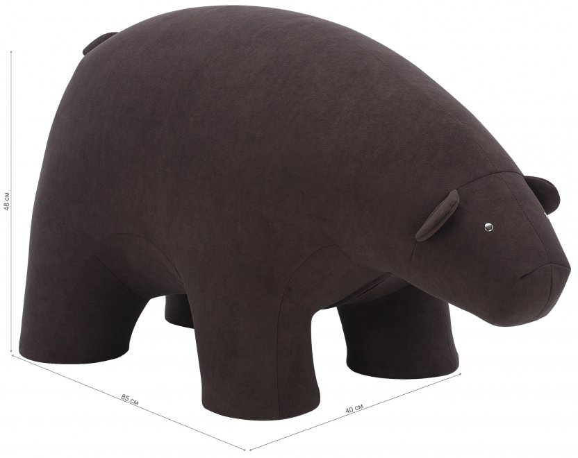 Пуф Leset Bear ткань omega 22