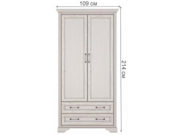 Шкаф Stylius B169-SZF2D2S