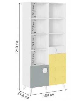 Стеллаж Пакола ШК-002