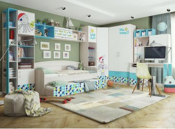 Стеллаж Джимми угловой