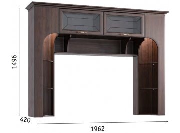 Надстройка для ТВ-тумбы Мадэра 10.140