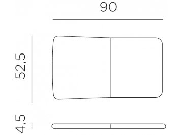 Подушка для лаунж кресла Doga Relax