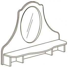 Надстройка для комода Алиса №557