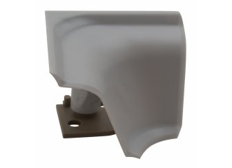 Уголок для плинтуса внутренний алюминий