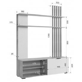 Готовая гостиная Бери