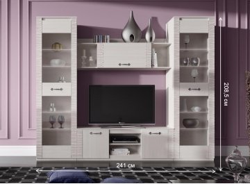 Модульная гостиная Элана комплектация 3