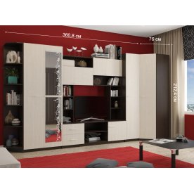 Модульная гостиная Марта-2 комплектация 1