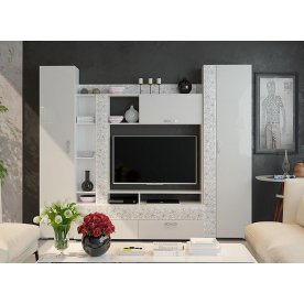 Гостиная Монро комплектация 1 белый