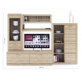 Модульная гостиная Oskar комплектация 18