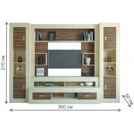 Готовая гостиная Мебелеф-8