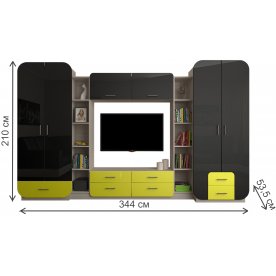 Готовая гостиная Мебелеф-9