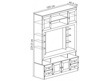 Готовая гостиная Инна 603