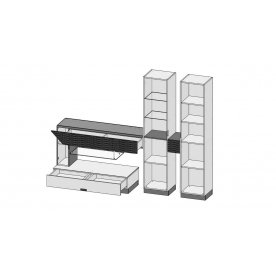 Стенка Грация МН-022
