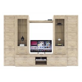 Гостиная Оскар комплектация 13 дуб санремо