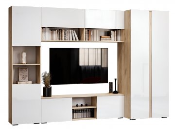 Модульная гостиная Алетра комплектация 1