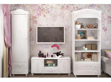 Модульная гостиная Ассоль комплектация 7