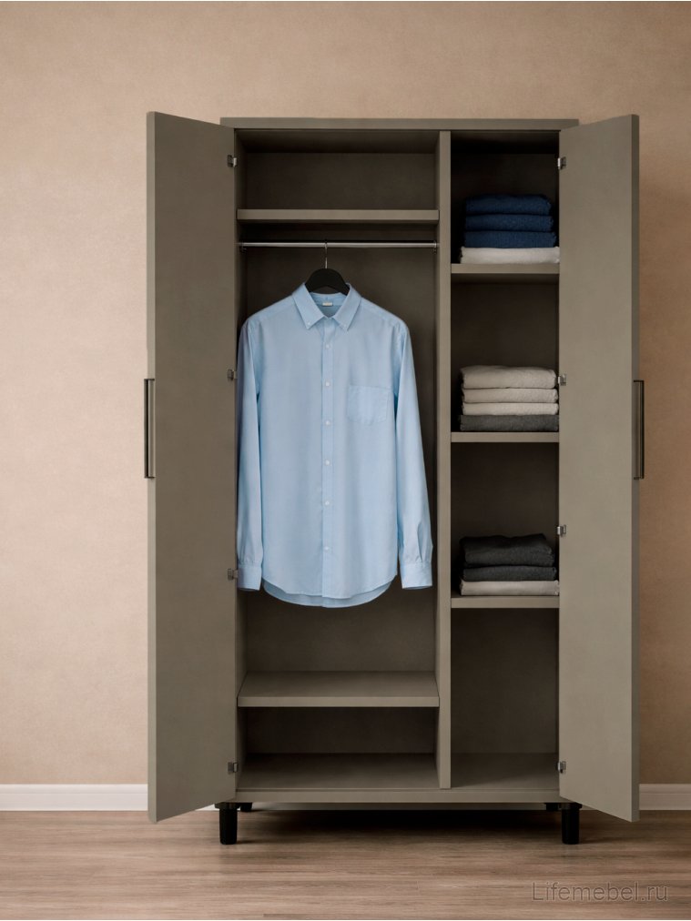 Модульная гостиная Иадама графит / графит софт комплектация 3