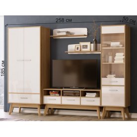 Модульная гостиная Радиорамма комплектация 2