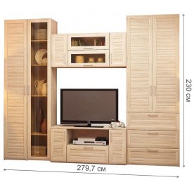 Модульная гостиная Регата комплектация 2