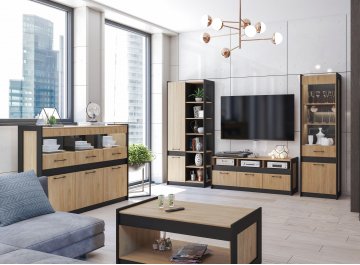 Модульная гостиная Стенли  комплектация 4