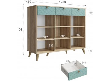 Модульная гостиная Велламо ВО-102