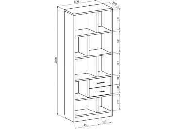 Модульная гостиная Виктория-002 комплектация 1