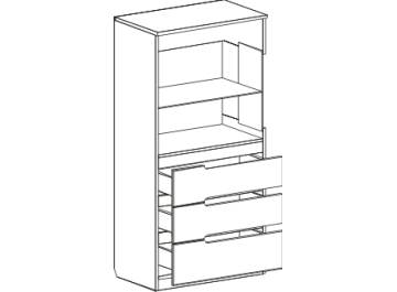 Витрина Виго 140