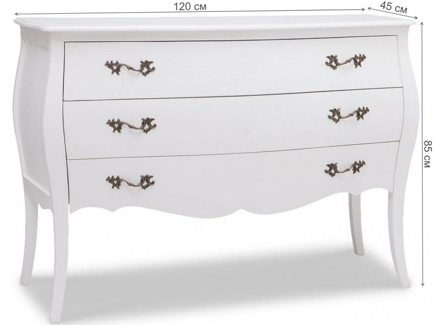 Комод PLC29 белый