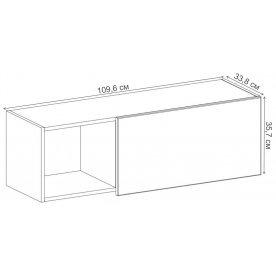 Шкаф навесной Джаггер 1DN