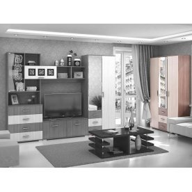 Шкаф трехдверный Рошель ШК-803 с ящиками