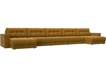 Диван Амиран brut 10 желтый