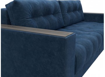 Диван-кровать Амиран велюр brut 11 синий