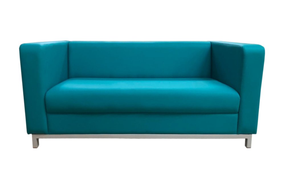 Диван Артемида / Аполлон двухместный фиолетовая экокожа (pegas violet)