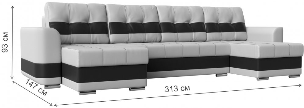 Диван Эльба-Прайм коралловый / коричневый микровельвет