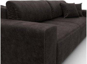 Диван-кровать Форум-036 НПБ Классик велюр brut 17 коричневый