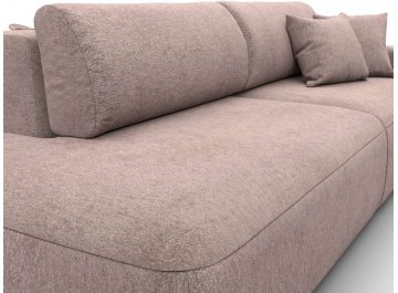 Диван-кровать Форум-036 НПБ Модерн подлокотник справа велюр tower 05 бежевый