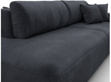 Диван-кровать Форум-036 НПБ Модерн подлокотник справа велюр tower 11 темно-серый