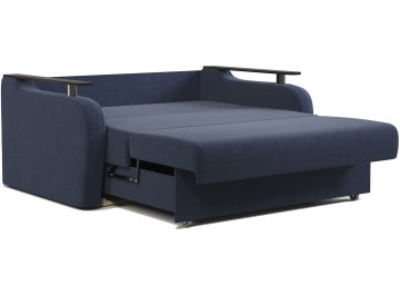 Диван-кровать Гранд Д140 аккордеон велюр ультра миднайт