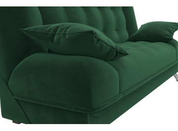Диван-кровать Анна велюр зеленый