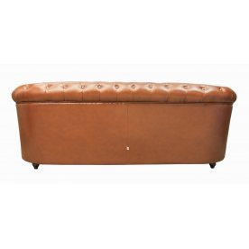 Диван кожаный Karo brown 3S