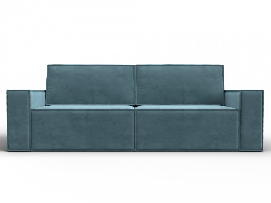 Диван Куба бирюзовый велюр