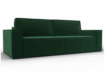 Диван-кровать Куба зеленый велюр